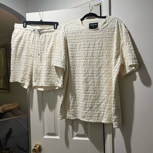 Paper Planes Two-Piece Matching Short Set
